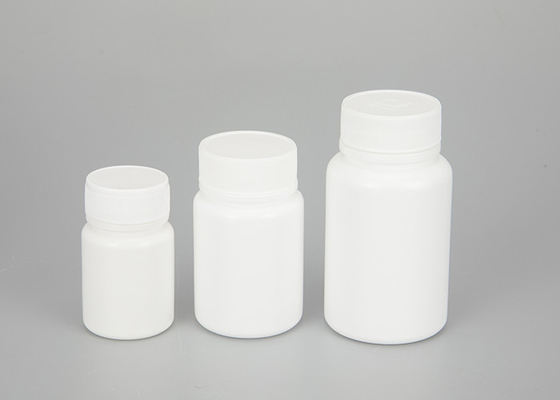 Botol Obat Plastik Putih Kosong Dengan Tutup Sekrup 30ml 60ml 100ml