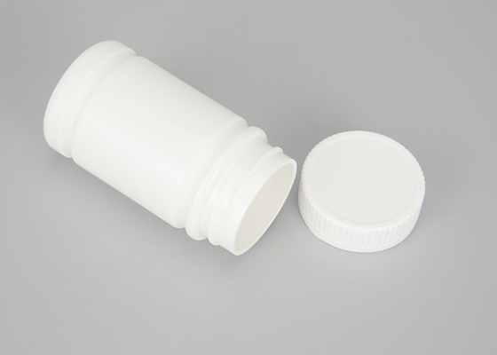 Botol Pil Plastik Screw Cap 60ml 120ml Putih Untuk Bahan Kimia Obat