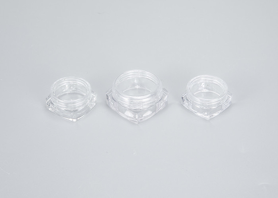 3g 5g 10g Clear Round Travel Jar Pots Untuk Krim Wanita