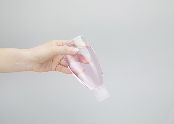 260ml 8.4 Oz Botol Cuci Mata Isi Ulang Plastik PET Kosong Dengan Eyecup Ramah Lingkungan