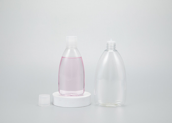 260ml 8.4 Oz Botol Cuci Mata Isi Ulang Plastik PET Kosong Dengan Eyecup Ramah Lingkungan