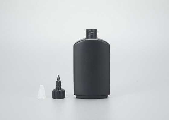 60 120 Ml Hitam Pet Plastik Botol Tinta Tato Squeeze Twist Top Cap Botol Aplikator Minyak