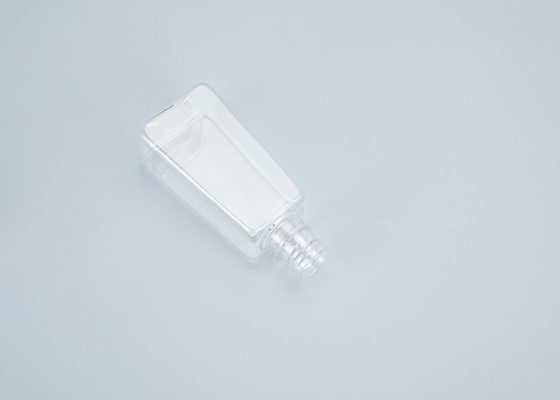 30ml PET Botol Gel Pembersih Tangan Antibakteri Kecil Dengan Gel Silikon Trapesium