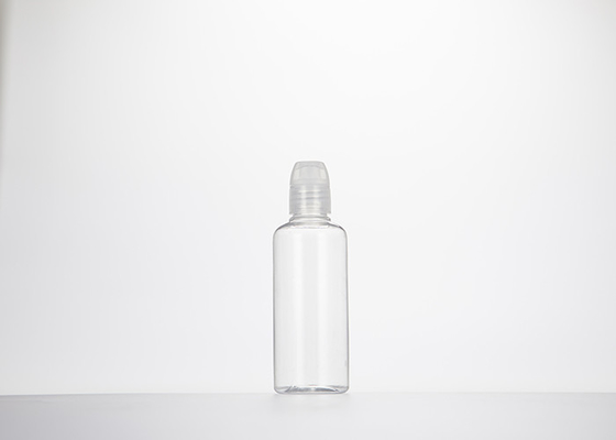 Flip Cap Wadah Botol Plastik Kosong Dengan Clamshell Travel Small