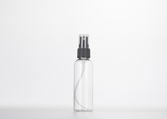 Botol semprotan PET bulat dengan permukaan halus untuk kinerja semprot dan