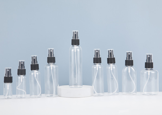 Botol Semprot Plastik PET Kosong Untuk Parfum Pembersih Tangan Kosmetik Penyemprot Kabut Halus