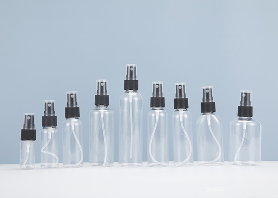 Botol Semprot Plastik PET Kosong Untuk Parfum Pembersih Tangan Kosmetik Penyemprot Kabut Halus
