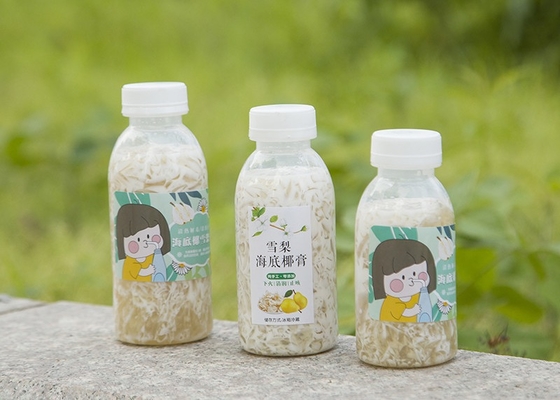 350ml PP Botol Teh Susu Botol Plastik Pengisian Panas Tahan Suhu Tinggi