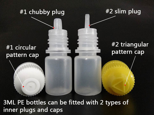LDPE E Liquid Bottle Funnel Eliquid Aplikator Squeeze Dropping Bottle Dengan Tip Tipis