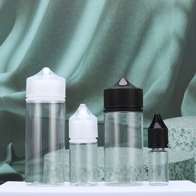 Customization Printing Color E botol cair dengan Childproof Neck Type