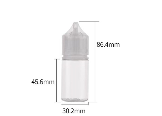 Botol Dropper Plastik Kosong yang Bisa Ditekan dengan Tutup