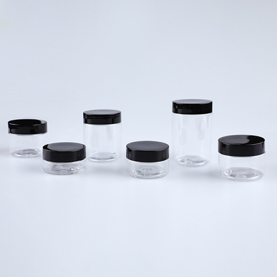 8oz 16oz Plastik Container Sampel Kosmetik Jar ketat disegel