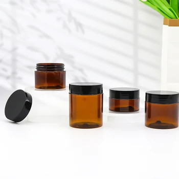 Disesuaikan 80ml Plastik Cosmetic Jar Container Untuk Makeup Dan Produk Perawatan Kulit