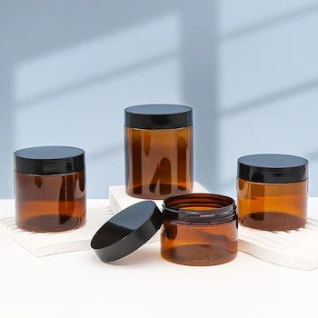 Disesuaikan 80ml Plastik Cosmetic Jar Container Untuk Makeup Dan Produk Perawatan Kulit