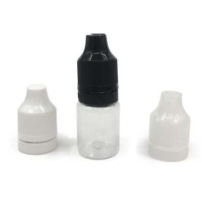 Dropper Botol PET 5ml Dengan Cincin yang Jelas