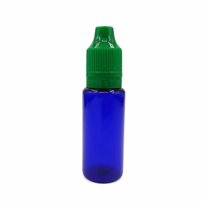 10ml/0.34oz Botol Dropper Plastik PET yang Bisa Ditekuk