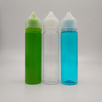 Tutup tahan anak, mudah meneteskan Applicator Tip Dropper Botol dengan Squeeze Dropper