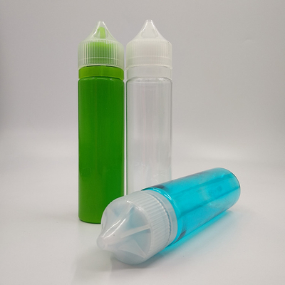 Tutup tahan anak, mudah meneteskan Applicator Tip Dropper Botol dengan Squeeze Dropper
