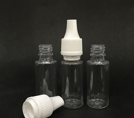 Botol dropper 10ml (Hideung Transparan) dapat digunakan kembali, tutup yang aman untuk anak