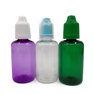 Botol Dropper 30ml Botol Dropper Mata Kosong Kontainer Plastik Cairan Kecil