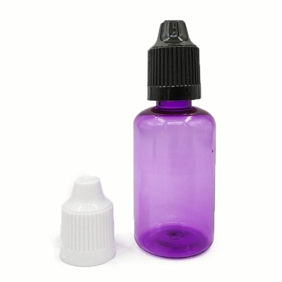 Botol Dropper Plastik 30ml Botol Dropper Cairan Mata yang Bisa Ditekuk Botol Dropper dengan Tutup Plasti
