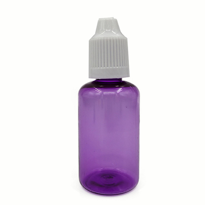 Botol Dropper Plastik 30ml Botol Dropper Cairan Mata yang Bisa Ditekuk Botol Dropper dengan Tutup Plasti