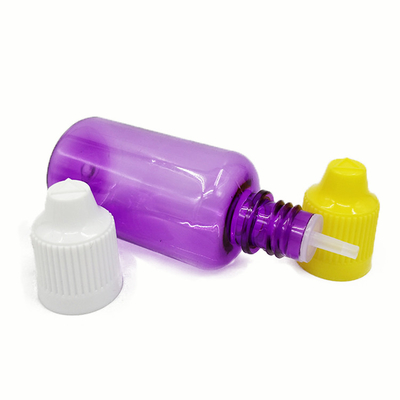 Botol Dropper Plastik 30ml Botol Dropper Cairan Mata yang Bisa Ditekuk Botol Dropper dengan Tutup Plasti