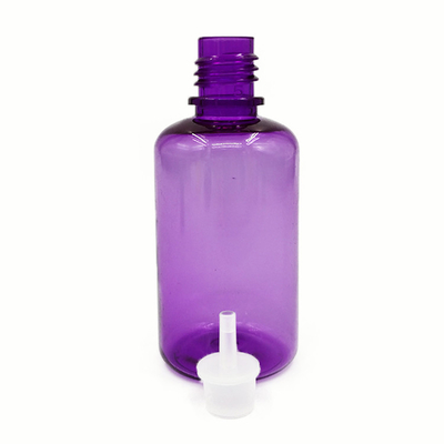 Botol Dropper Plastik 30ml Botol Dropper Cairan Mata yang Bisa Ditekuk Botol Dropper dengan Tutup Plasti