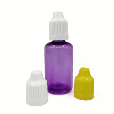 Botol Dropper Plastik 30ml Botol Dropper Cairan Mata yang Bisa Ditekuk Botol Dropper dengan Tutup Plasti