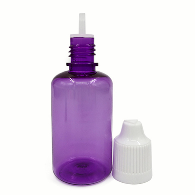 Botol Dropper Plastik 30ml Botol Dropper Cairan Mata yang Bisa Ditekuk Botol Dropper dengan Tutup Plasti