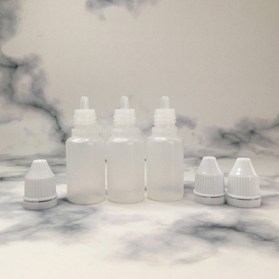 Botol dropper plastik dengan tutup sekrup untuk dispenser terkontrol