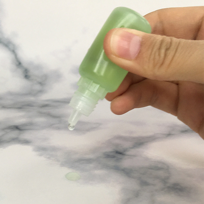 Botol dropper plastik dengan tutup sekrup untuk dispenser terkontrol