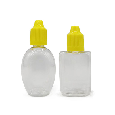 30ml Botol Plastik Oval dan Square Bentuk Squre