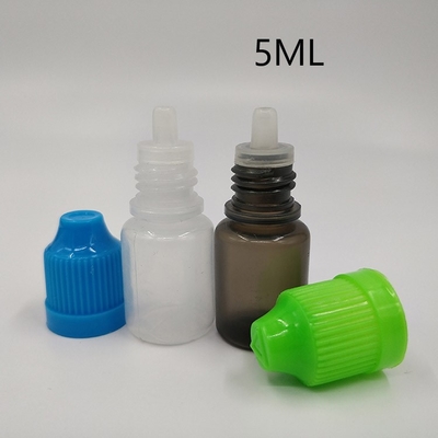 Botol dispenser dropper yang ramah pengguna untuk cairan dengan tutup dropper