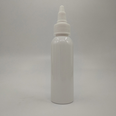 70ml Kapasitas Plastik Threaded Tutup dengan Panel Label Disesuaikan