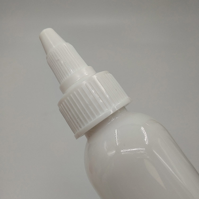70ml Kapasitas Plastik Threaded Tutup dengan Panel Label Disesuaikan