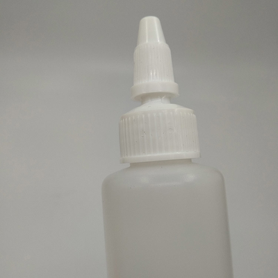 70ml Kapasitas Plastik Threaded Tutup dengan Panel Label Disesuaikan
