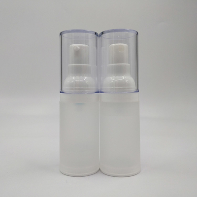 Botol Lotion Plastik PET 30ml dengan Screen Printing dan Volume 50ml
