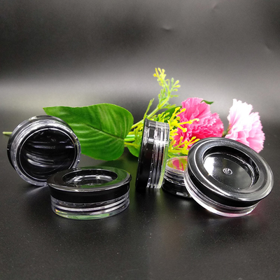 Disesuaikan Pencetakan Plastik Cosmetic Jar dengan permukaan halus