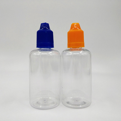 50ml Bahan PET Dengan PP Cap Botol dropper Plastik