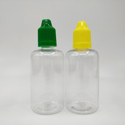50ml Bahan PET Dengan PP Cap Botol dropper Plastik