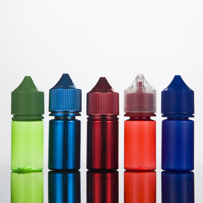 Botol Cairan PET E 100ml dengan Warna Cetak Disesuaikan