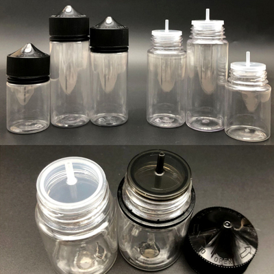 Pencetakan layar E Botol cair 10ml 15ml 30ml 60ml 80ml 100ml PET