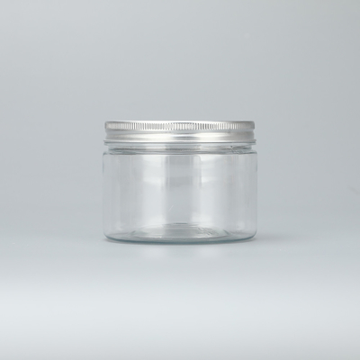 Custom Printing Plastic Jar Container Diameter 65mm dan Bahan Yang Lama
