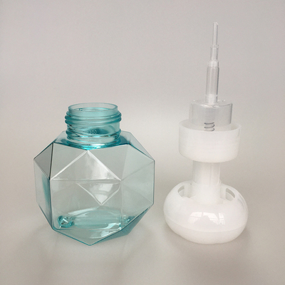 Botol Dispenser Bubuk Putih 50ml Dengan Logo Tercetak Untuk Permukaan Tangan