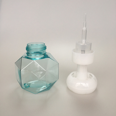 Botol Dispenser Bubuk Putih 50ml Dengan Logo Tercetak Untuk Permukaan Tangan