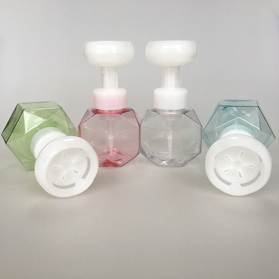 Botol Dispenser Bubuk Putih 50ml Dengan Logo Tercetak Untuk Permukaan Tangan