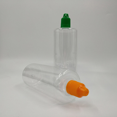 Botol Plastik 180ml / 6oz Dengan Dropper Custom
