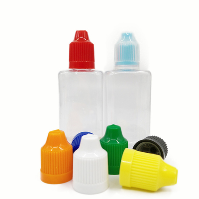 Botol plastik 50 ml Bahan PET Botol persegi
