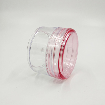 Mini 3 ml 5 g wadah plastik Cosmetic Sampler Jar wajah krim mata kemasan 5 ml botol kosmetik Dengan Tutup Berwarna